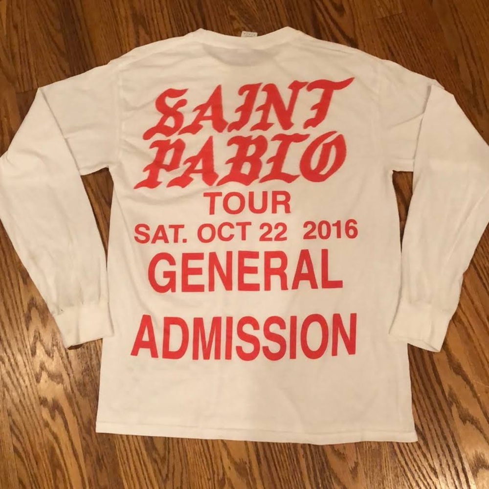 Saint Pablo Tour 2016 long sleeve